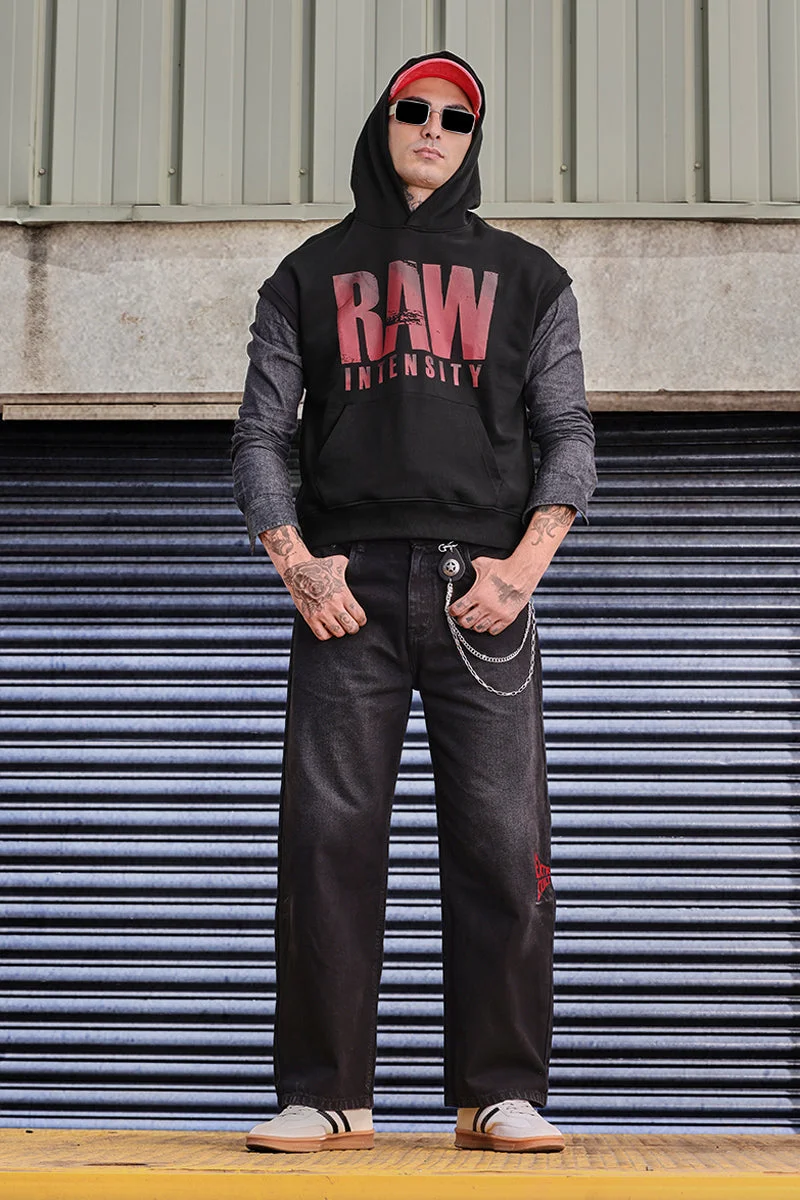 SNITCH GRIND RAW INTENSITY Sleeveless Hoodie